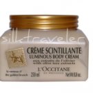 L'occitane Olive Luminous Body Cream 8.8 oz 250ml retired LE