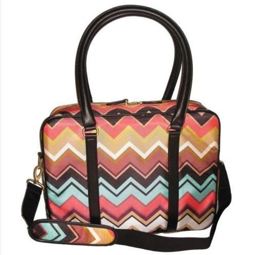Missoni for Target Travel Tote colore chevron zig-zag • NWT weekender ...