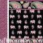 Vera Bradley Coin Purse Pink Elephants -  id credit card case  NWT Retired