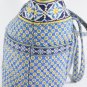 Vera Bradley Super Tote Riviera Blue XL beachbag carryall satchel weekender  â�¢ EUC Rare Retired