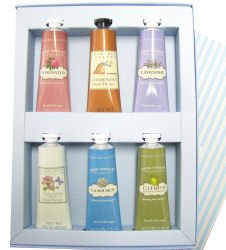 Crabtree Evelyn Hand Therapy Sampler 6 x 0.9 oz. 25g Giftbox coriander summer