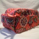 Vera Bradley Trip Kit travel cosmetic case Call Me Coral  NWT Retired toiletry makeup case