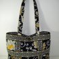 Vera Bradley Small Tic Tac Tote Yellow Bird purse handbag Retired NWT kindle book bag