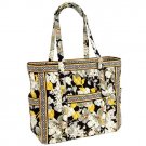 Vera Bradley Get Carried Away Dogwood XXL tote overnight weekend   carryon  • NWT retired