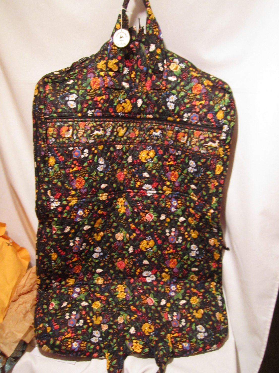 Vera Bradley Garment Bag in Tavern on the Green • Retired NWT