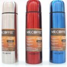 Mr. Coffee Javelin thermos 16 oz 473ml vacuum insulated stainless steel flask 1 SILVER Vera lunch Mr. Coffee Javelin thermos 16 oz 473ml vacuum insulated stainless steel flask 1 SILVER Vera lunch
