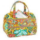 Vera Bradley Lunch Date Provençal insulated camera travel cosmetic case  NWT retired