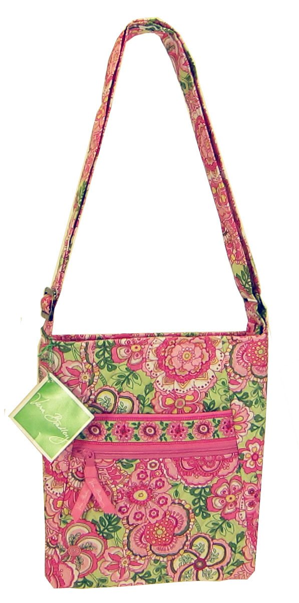 Vera Bradley Hipster Petal Pink crossbody shoulder bag tote purse ...