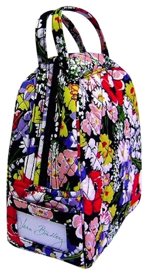 Vera Bradley Let's Do Lunch insulated tote in Poppy Fields NWT Retired  travel cosmetic bottle bag