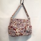 Vera Bradley Reversible Tote Slate Blooms shoulder bag retired purse