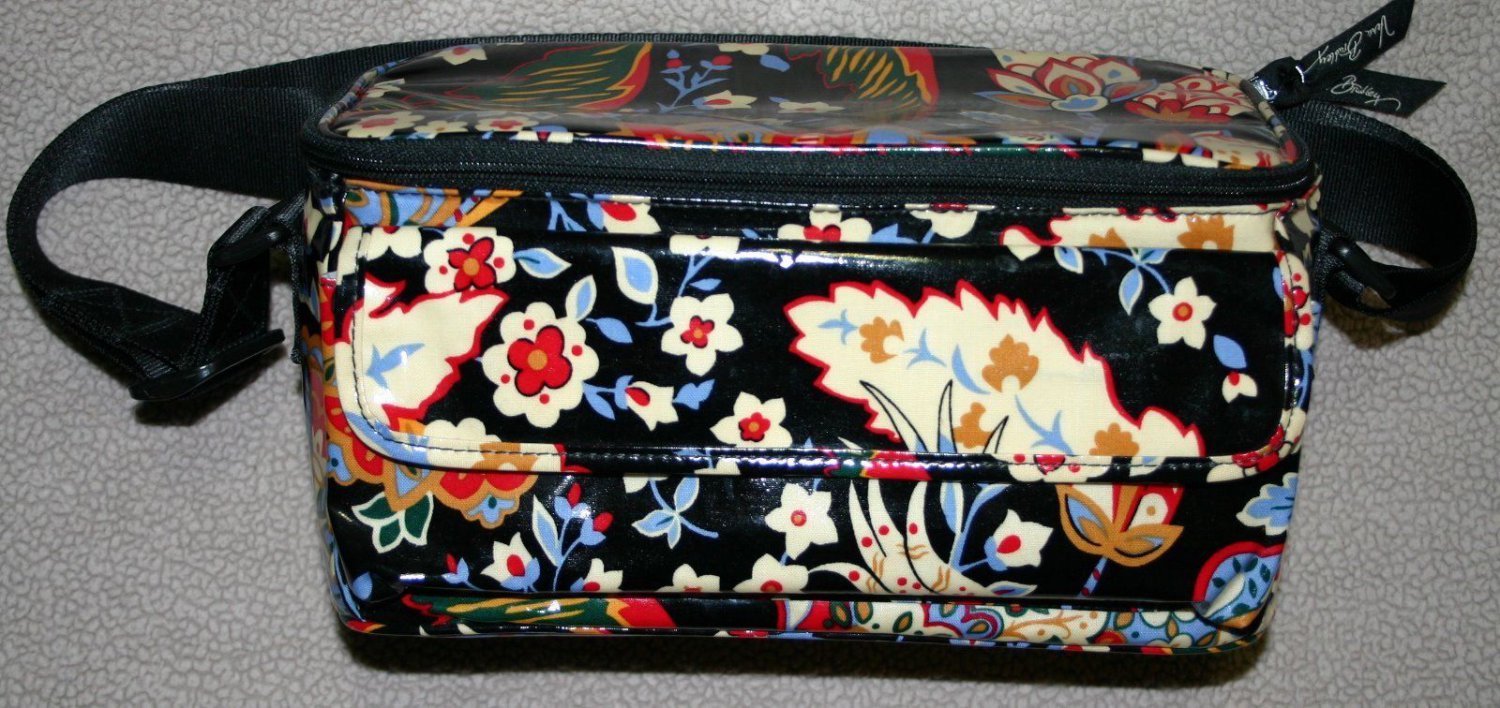 Vera Bradley Cooler Versailles insulated lunch case travel cosmetic ...