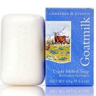Crabtree Evelyn Goatmilk Triple-Milled Soap 1 SINGLE  boxed 3.5 oz. 100g bar original goat milk