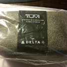Tumi Delta Airlines Business Class Amenity Kit travel tech toiletry cosmetic case Tumi Delta Airlines Business Class Amenity Kit travel tech toiletry cosmetic case