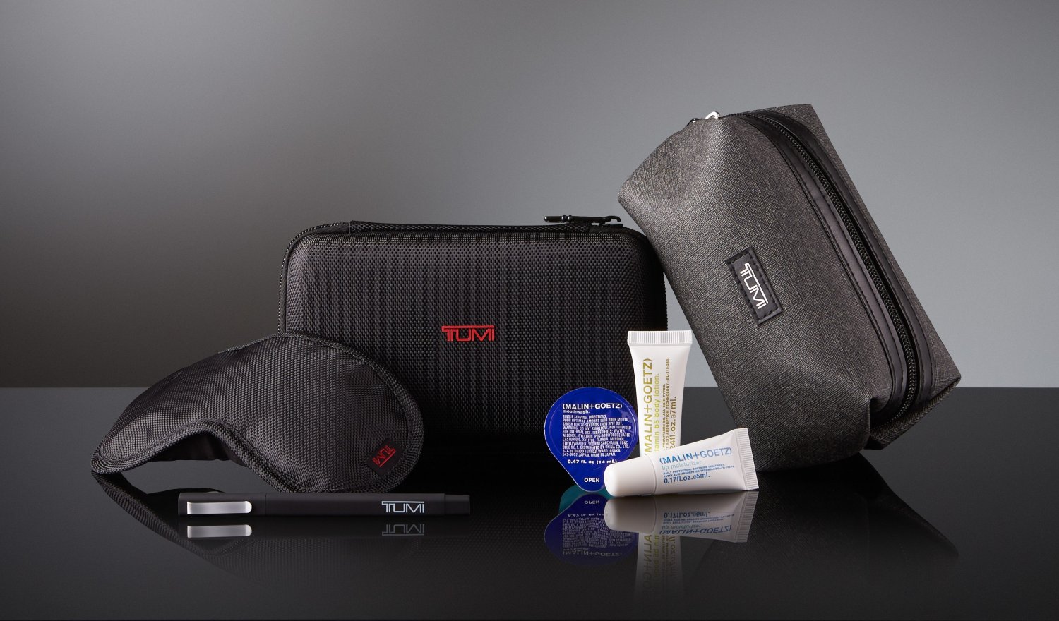 Tumi Delta Airlines Business Class Amenity Kit Hard Case version travel