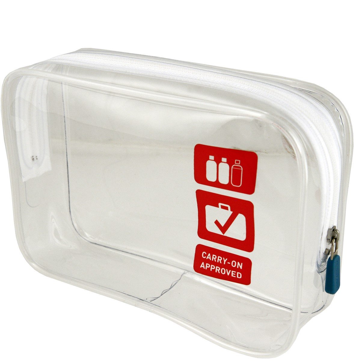 Flight 001 Clear Carry-On Quart Travel zip case TSA approved heavy duty 3-1-1 carry zip bag F001