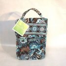 Vera Bradley Out to Lunch Java Blue travel cosmetic medicine bottle bag tote  NWT Retired