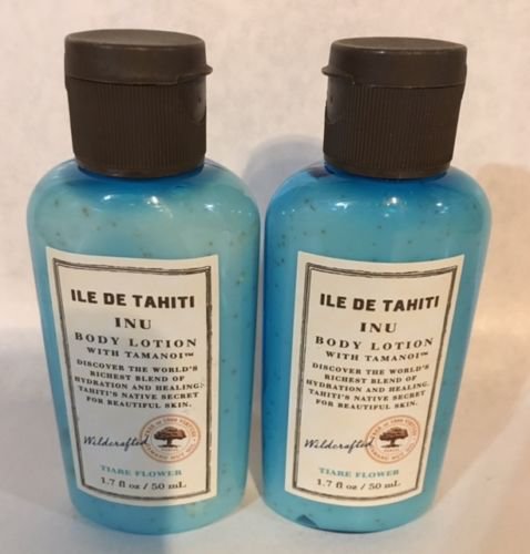 Bath Body Works Ile de Tahiti INU 1.7 oz X2 TRAVEL Lotion  Coconut Vanille 1.7 oz / 50 ml