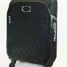 Vera Bradley  22" Spinner Microfiber Black quilted wheeled carry on luggage