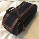 Baekgaard Express Kit  toiletry dopp travel case  Crabtree Evelyn * canvas leather