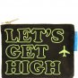 Flight 001 Let's Get High Canvas Pouch F001  travel accessory tech toiletry case