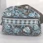 Vera Bradley Weekender Java Blue overnight carry-on satchel Retired original pattern