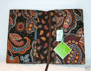 Vera Bradley Paperback Cover Kensington  bookcover journal cover nwt retired