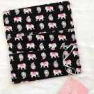 Vera Bradley Checkbook Cover Pink Elephants Retired coupon holder NWT Vera Bradley Checkbook Cover Pink Elephants Retired coupon holder NWT