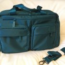 Lipault Paris original Plume 19" Weekend Bag  satchel overnighter nylon Aqua Teal  trolley sleeve