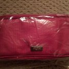 Tumi travel cosmetic toiletry tech pouch flight accessory  RED