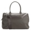 Lipault Lady Plume Weekend Bag M Anthracite Grey. add-a-bag trolley sleeve Disc color