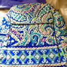 Vera Bradley Large Backpack Capri Blue Retired carry-on overnighter Only one on Web NWT Vera Bradley Large Backpack Capri Blue Retired carry-on overnighter Only one on Web NWT