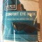 Lewis & Clark comfort Eye Mask  Blue sleep shade travel flight accessory