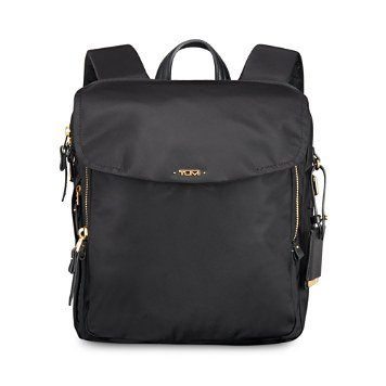 Tumi Voyageur Leeds Backpack women's nylon tote Black