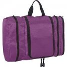 eBags Pack-It-Flat toiletry cosmetic travel case Eggplant purple  flat packing accessory