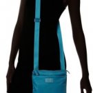 Lipault Vertical Cross-Over Bag L Duck Blue hipster crossbody lightweight nylon travel tablet