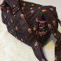 Vera Bradley Carryall original Houndstooth satchel crossbody bag. pre-owned
