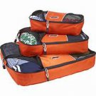 Ebags Packing Cubes 3PC Set TANGERINE orange travel accessory cases