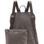 Tumi Voyageur Just in Case Travel Backpack foldable packable personal item Mink JIC