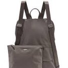 Tumi Voyageur Just In Case Travel Backpack Mink fold up flight accessory trolley sleeve JIC