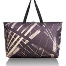 Tumi Just in Case packable Tote Lines Print foldable nylon travel bag personal item Discontinued JIC