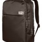 Lipault Plume Laptop Backpack â�¢ Chocolate nylon commuter personal item add-a-bag sleeve