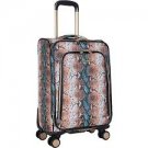 Aimee Kestenberg Bali 20" Carry-on Spinner luggage in Apricot Blue Snake softside Exclusive