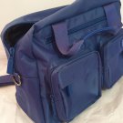 Lipault Paris Original Plume 19" Weekend Bag Blue overnight 24-hr trolley sleeve carry-on