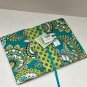 Vera Bradley Book Cover paperback Peacock retired pattern bookcover NWT