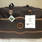 Delsey Paris Chatelet Soft Air Duffel Carry-on fashion luggage NWT mocha brown chocolate