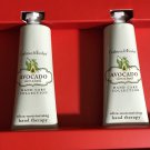 Crabtree Evelyn Avocado Olive Basil Hand Therapy cream X2 ultra-moisturizing mini 25g 0.9oz. travel