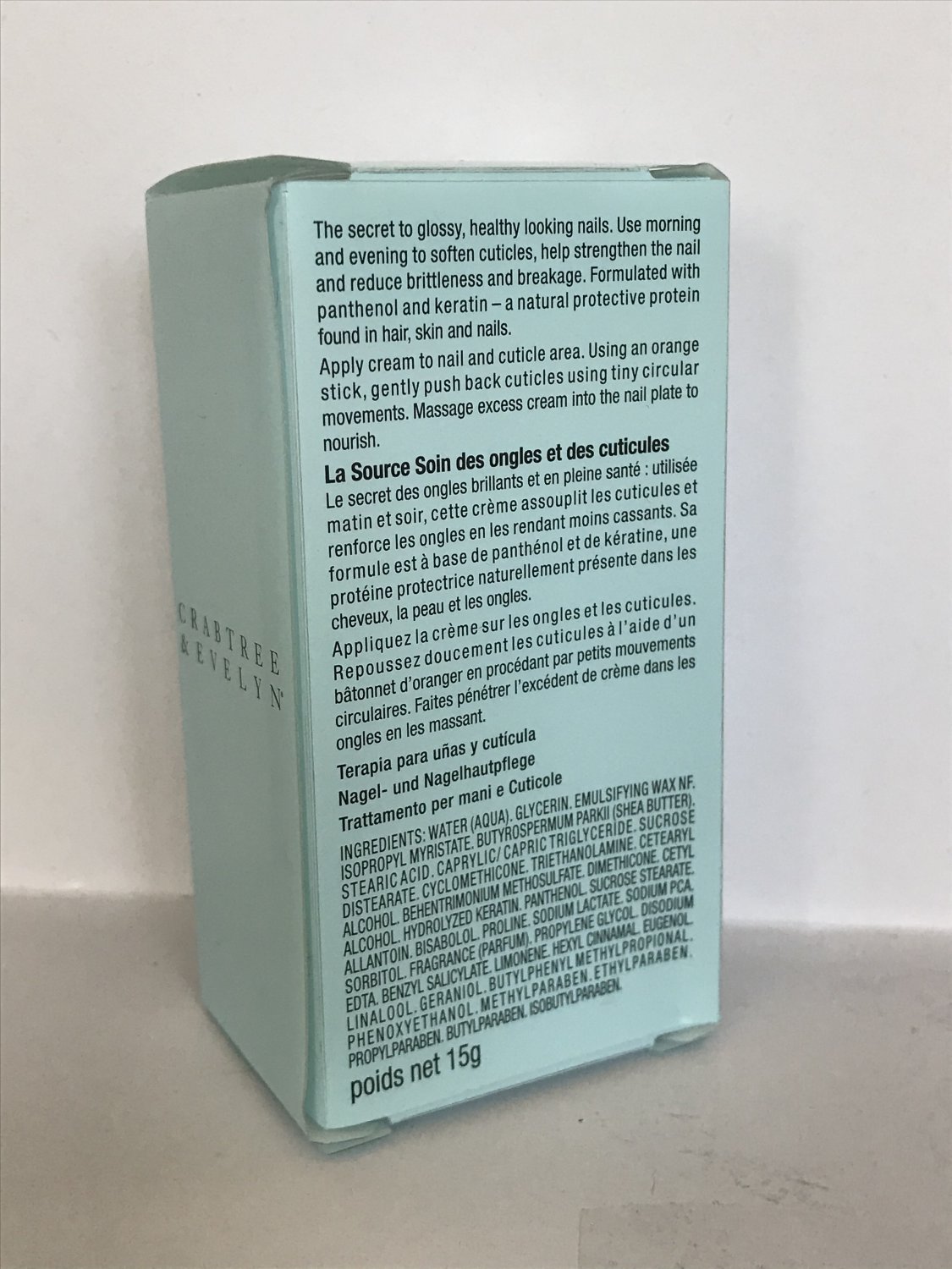 crabtree and evelyn cuticle cream