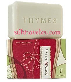 Thymes Fig Leaf & Cassis  Body Bar Soap large 8 oz.  HTF