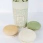 Crabtree Evelyn Spring Rain Soap Round Box/3 three 3.5oz bars. * note