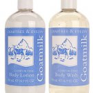 Crabtree Evelyn Goatmilk Body Wash + Lotion goat milk Discontinued Original version